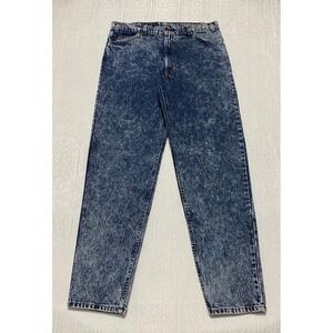 Vintage USA 90s Levi's Men's Jeans Size 36×32 Blue Acid Wash Orange Tab